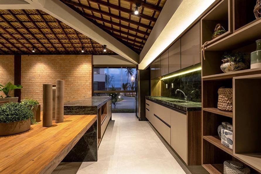 Maravilhoso Garden Imbassai Pe Na Areia Bahia Litoral 아파트 외부 사진